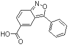 3-Phenylbenzo[c]isoxazole-5-carboxylic acid molecular structure (CAS 39695-71-1)