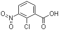 2-氯-3-硝基苯甲酸分子结构 (CAS 3970-35-2)