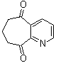 结构式 CAS# 39713-40-1, 环庚烷并[b]吡啶-5,9-二酮