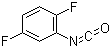 2,5-Difluorophenyl isocyanate molecular structure (CAS 39718-32-6)