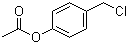 4-(氯甲基)苯基乙酸酯分子结构 (CAS 39720-27-9)