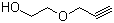 structure of CAS# 3973-18-0, Propynol ethoxylate;2-(Prop-2-ynyloxy)ethanol; 3-(2-Hydroxyethoxy)-1-propyne; 4-Oxa-1-hexyn-6-ol; Ethylene glycol monopropargyl ether; PME