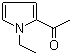 structure of CAS# 39741-41-8, 2-Acetyl-1-ethylpyrrole;N-Ethyl-2-acetylpyrrole