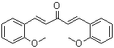 structure of CAS# 39777-61-2, (1E,4E)-1,5-Bis(2-methoxyphenyl)-1,4-pentadien-3-one;(1E,4E)-1,5-Bis(2-methoxyphenyl)penta-1,4-dien-3-one