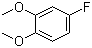 structure of CAS# 398-62-9, 1,2-Dimethoxy-4-fluorobenzene;4-Fluoroveratrole; 4-Fluoro-1,2-dimethoxybenzene