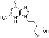 喷昔洛韦分子结构 (CAS 39809-25-1)