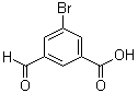 3-Formyl-5-bromobenzoic acid molecular structure (CAS 398119-27-2)