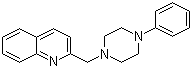 2-((4-Phenylpiperazine-1-yl)methyl)quinoline molecular structure (CAS 39819-27-7)
