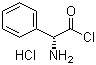 (R)-(-)-2-Phenylglycine chloride hydrochloride molecular structure (CAS 39878-87-0)