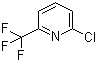 structure of CAS# 39890-95-4, 2-Chloro-6-(trifluoromethyl)pyridine