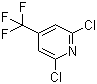 2,6-Dichloro-4-(trifluoromethyl)pyridine molecular structure (CAS 39890-98-7)