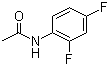 结构式 CAS# 399-36-0, 2,4-二氟乙酰苯胺; N-(2,4-二氟苯基)乙酰胺
