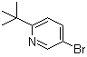 5-Bromo-2-tert-butylpyridine molecular structure (CAS 39919-58-9)