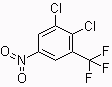 结构式 CAS# 400-65-7, 2,3-二氯-5-硝基三氟甲苯