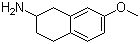 2-氨基-7-甲氧基四氢萘分子结构 (CAS 4003-89-8)