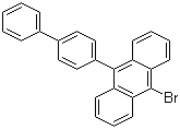 结构式 CAS# 400607-05-8, 9-[1,1'-联苯]-4-基-10-溴蒽