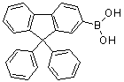 结构式 CAS# 400607-31-0, (9,9-二苯基-9H-芴-2-基)硼酸