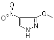 3-Methoxy-4-nitro-1H-pyrazole molecular structure (CAS 400755-41-1)