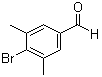 4-Bromo-3,5-dimethylbenzaldehyde molecular structure (CAS 400822-47-1)