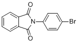 structure of CAS# 40101-31-3, N-(4-Bromophenyl)phthalimide;2-(4-bromophenyl)isoindole-1,3-dione