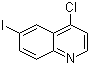 4-Chloro-6-iodoquinoline molecular structure (CAS 40107-07-1)