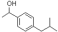 4-(2-甲基丙基)-alpha-甲基苯甲醇分子结构 (CAS 40150-92-3)