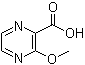 structure of CAS# 40155-47-3, 3-Methoxy-2-pyrazinecarboxylic acid