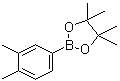 structure of CAS# 401797-00-0, 3,4-Dimethylphenylboronic acid pinacol ester;4-(4,4,5,5-Tetramethyl-1,3,2-dioxaborolan-2-yl)-o-xylene