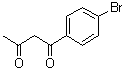 结构式 CAS# 4023-81-8, 4-溴苯甲酰基丙酮