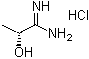 (2R)-2-羟基丙脒单盐酸盐分子结构 (CAS 4024-05-9)