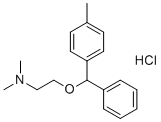 4-Methyldiphenhydramine Hydrochloride molecular structure (CAS 4024-34-4)