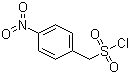 (4-硝基苯基)甲磺酰氯分子结构 (CAS 4025-75-6)