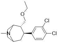 Tesofensine molecular structure (CAS 402856-42-2)