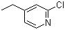 2-Chloro-4-ethylpyridine molecular structure (CAS 40325-11-9)