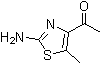 1-(2-Amino-5-methyl-4-thiazolyl)ethanone molecular structure (CAS 40353-62-6)