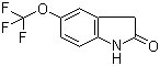 structure of CAS# 403853-48-5, 5-(Trifluoromethoxy)oxindole;5-Trifluoromethoxy-1,3-dihydroindol-2-one