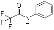N-三氟乙酰苯胺分子结构 (CAS 404-24-0)