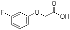 2-(3-Fluorophenoxy)acetic acid molecular structure (CAS 404-98-8)