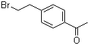 4'-(2-溴乙基)苯乙酮分子结构 (CAS 40422-73-9)