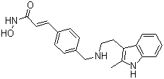 Panobinostat molecular structure (CAS 404950-80-7)
