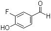structure of CAS# 405-05-0, 3-Fluoro-4-hydroxybenzaldehyde