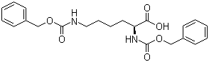 结构式 CAS# 405-39-0, N,N'-双苄氧羰基-L-赖氨酸