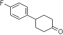 4-(4-氟苯基)环己酮分子结构 (CAS 40503-86-4)