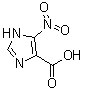 5-Nitro-4-imidazolecarboxylic acid molecular structure (CAS 40507-59-3)