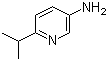 3-氨基-6-异丙基吡啶分子结构 (CAS 405103-02-8)