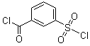 结构式 CAS# 4052-92-0, 3-氯磺酰苯甲酰氯