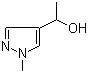 structure of CAS# 40534-33-6, 1-(1-Methylpyrazol-4-yl)ethanol