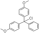 4,4'-Dimethoxytrityl chloride molecular structure (CAS 40615-36-9)