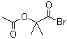 结构式 CAS# 40635-67-4, 2-乙酰氧基异丁酰溴