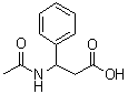 N-Acetyl-DL-beta-phenylalanine molecular structure (CAS 40638-98-0)